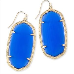 KENDRA SCOTT Cobalt Danielle Earrings